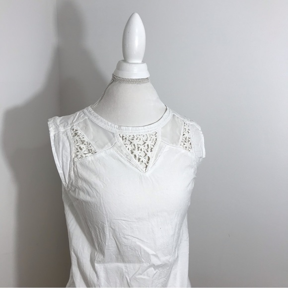 Maison coupe white cotton top - Picture 2 of 11